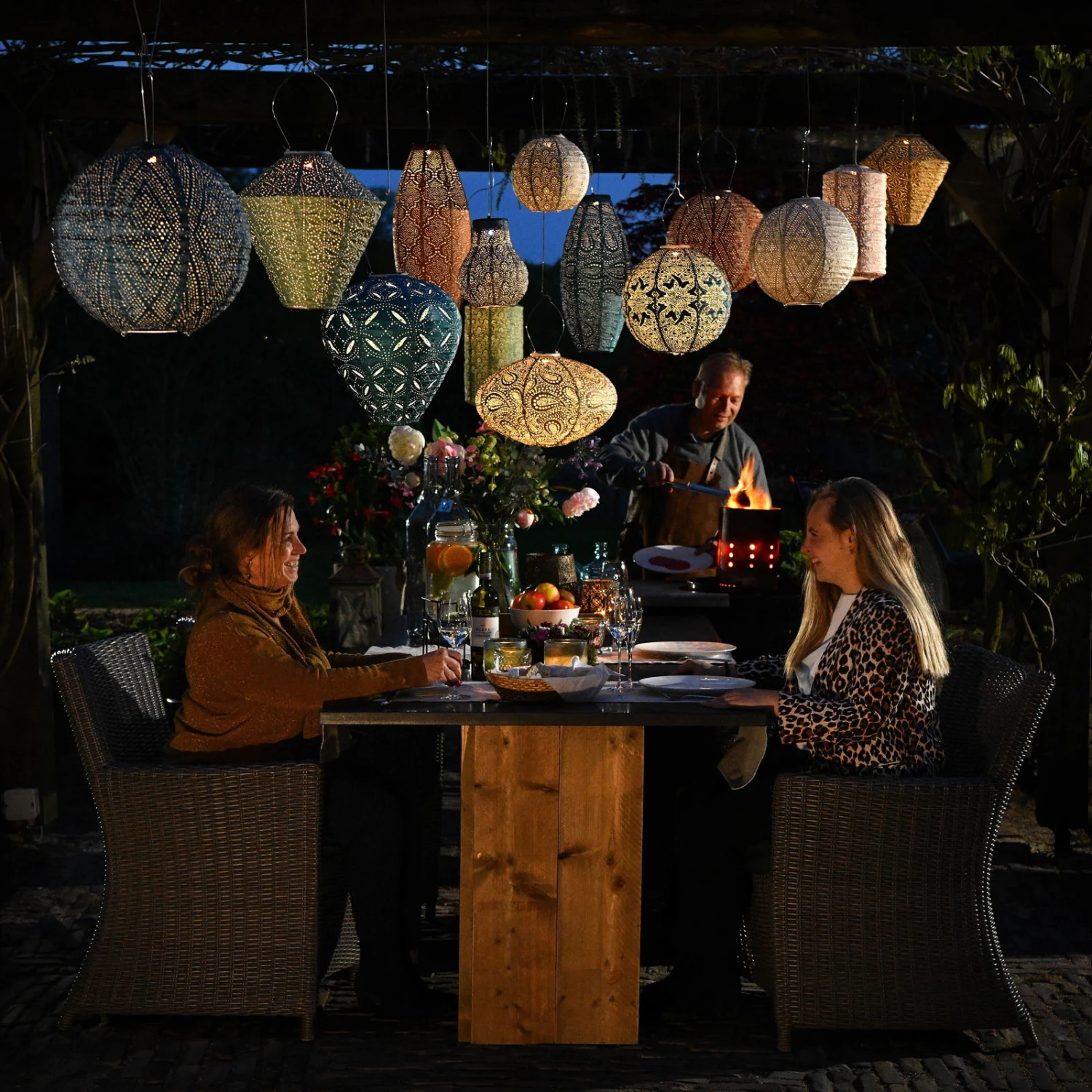 Solarlaterne 'Long Oval 20', Kupfer, Ø 20 X 45 Cm 9 Solarlaterne 'Long Oval 20', Kupfer, Ø 20 X 45 Cm – Bild 9