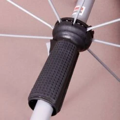 Doppler Rechteckschirm 'Active Paragon', Ca. 180 X 120 Cm -Naturgrün Verkaufsgeschäft Active 180x120 greige Schieber Seitenansicht 67391