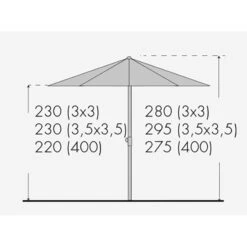 Doppler Sonnenschirm 'Alu-Expert Teleskop', Teleskop-Automatik, 350 X 350 Cm 6 Doppler Sonnenschirm 'Alu-Expert Teleskop', Teleskop-Automatik, 350 X 350 Cm -Naturgrün Verkaufsgeschäft Alu Expert Teleskop 350x350 Abmessung 67400