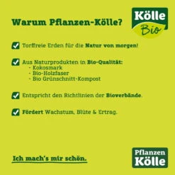 Kölle Bio Pflanzerde Torffrei, 1200l , 30 Sack á 40l -Naturgrün Verkaufsgeschäft torffreie erden usps 76524
